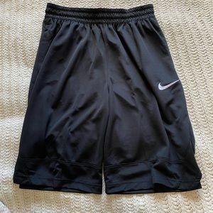 black nike shorts